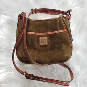 Dooney & Bourke Suede Mini Margot Crossbody